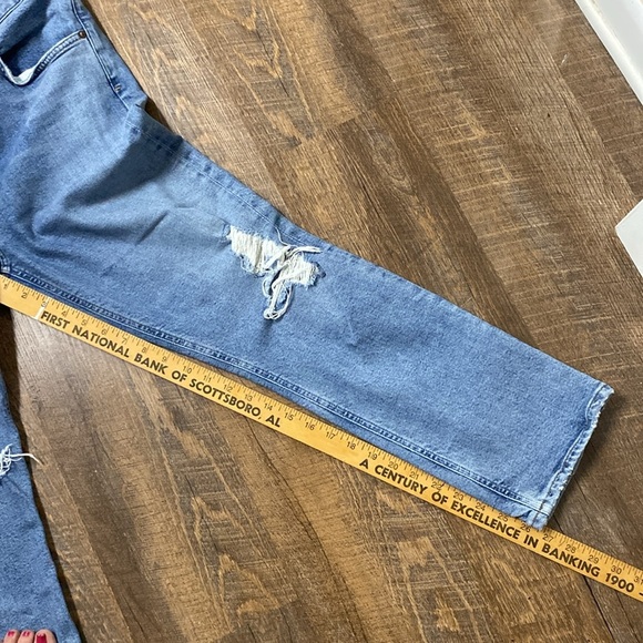 AGOLDE Button Fly, High Waisted, straight leg stretch Jeans SZ 30 - Picture 10 of 10